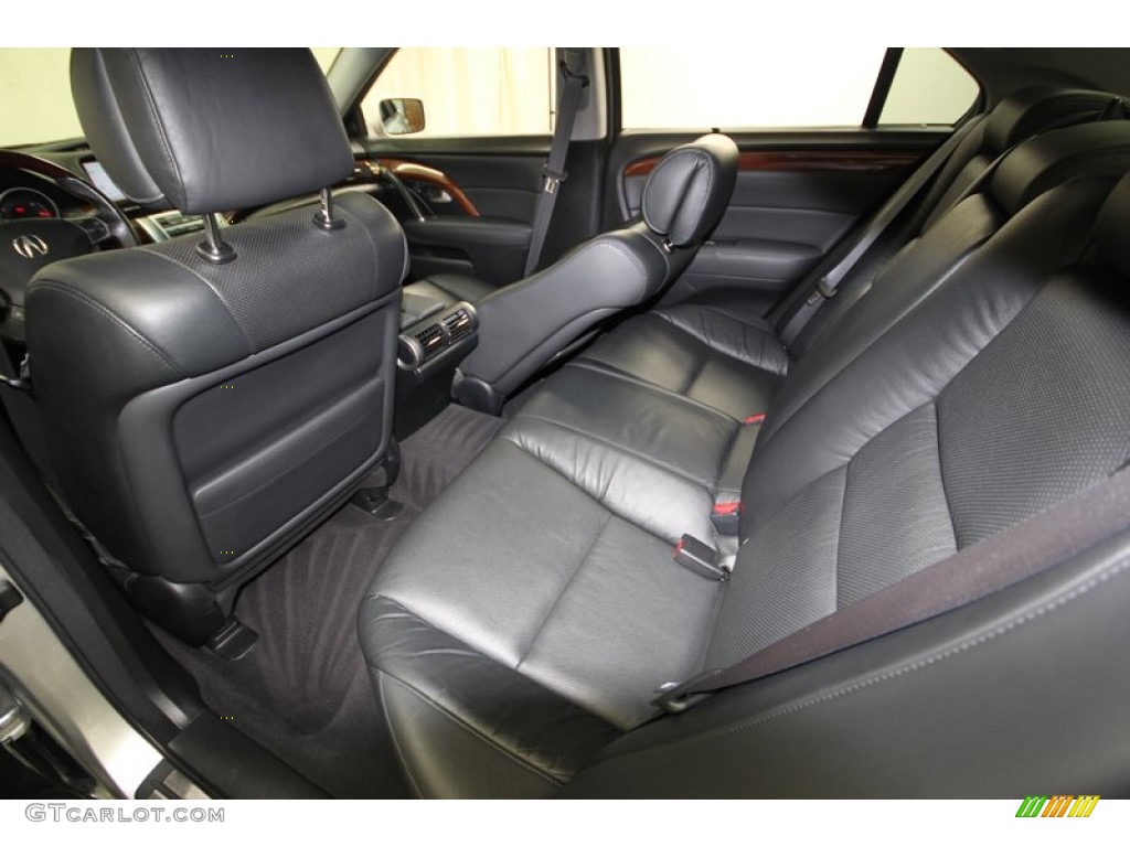 2005 Acura RL 3.5 AWD Sedan Rear Seat Photo #75515219