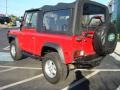 Portofino Red - Defender 90 Soft Top Photo No. 9