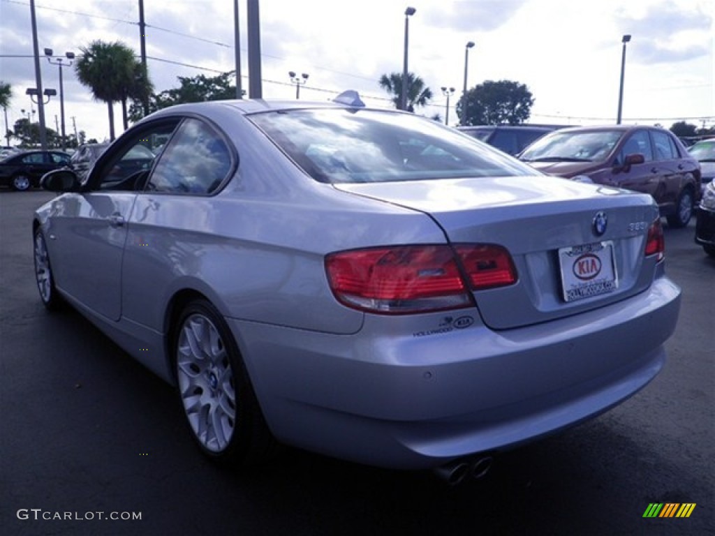 2009 3 Series 328i Coupe - Titanium Silver Metallic / Grey Dakota Leather photo #11