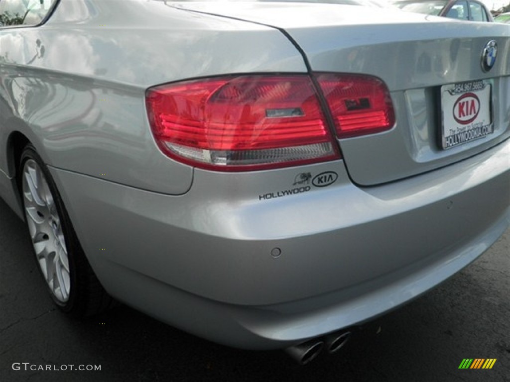 2009 3 Series 328i Coupe - Titanium Silver Metallic / Grey Dakota Leather photo #12