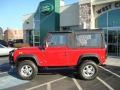 Portofino Red - Defender 90 Soft Top Photo No. 10