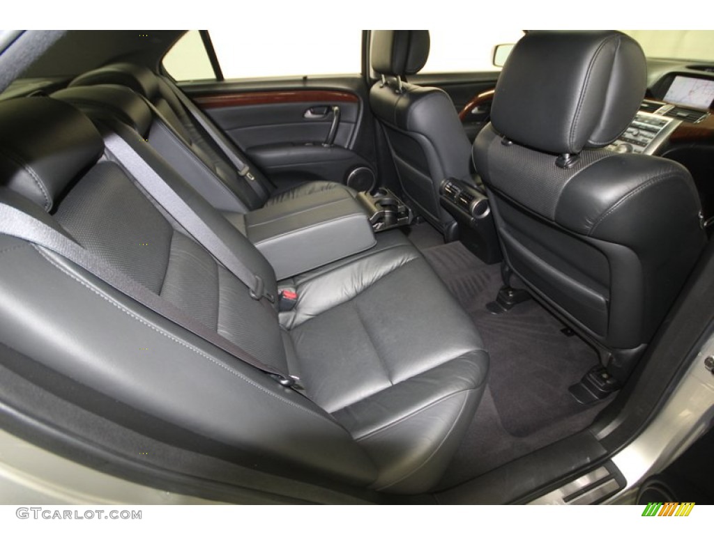 Ebony Interior 2005 Acura RL 3.5 AWD Sedan Photo #75515325