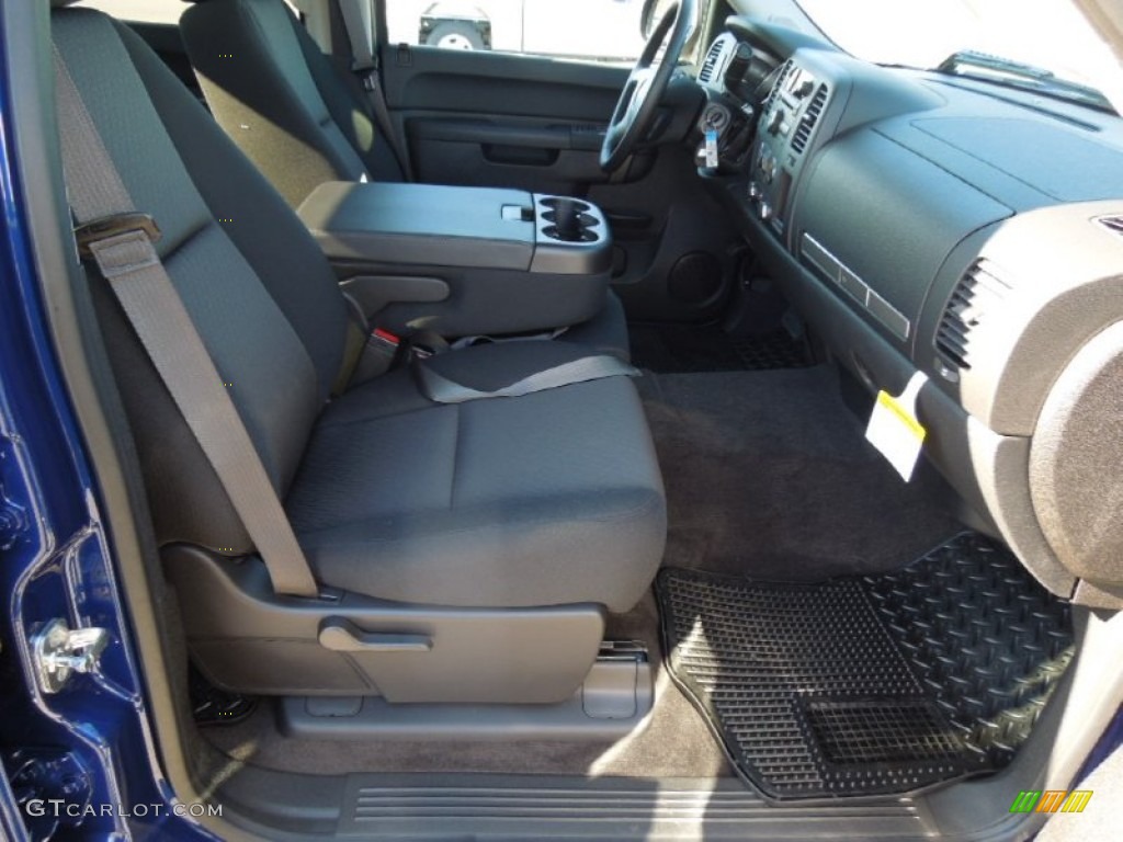 2013 Silverado 1500 LT Crew Cab - Blue Topaz Metallic / Ebony photo #18