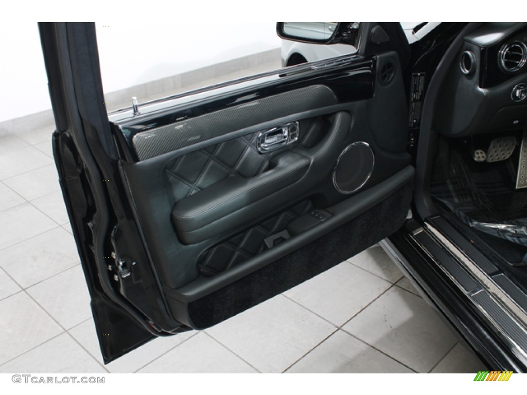 2004 Bentley Arnage T-24 Mulliner Black Door Panel Photo #75515957
