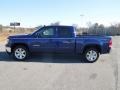 2013 Heritage Blue Metallic GMC Sierra 1500 SLT Crew Cab  photo #3