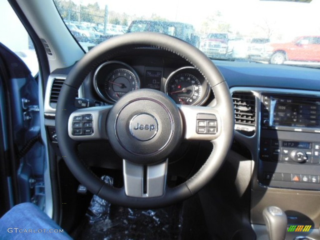 2013 Grand Cherokee Laredo X Package 4x4 - Winter Chill Pearl / Black photo #19