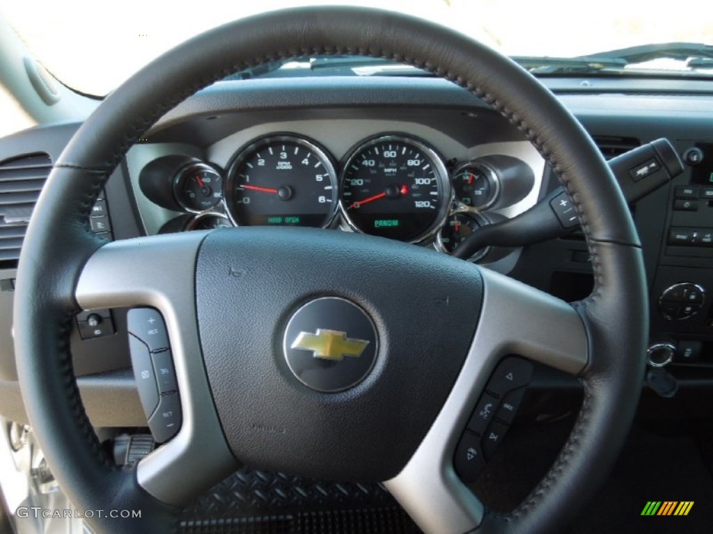 2013 Silverado 1500 LT Crew Cab - Silver Ice Metallic / Ebony photo #14