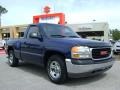 2000 Indigo Blue Metallic GMC Sierra 1500 SL Regular Cab  photo #1