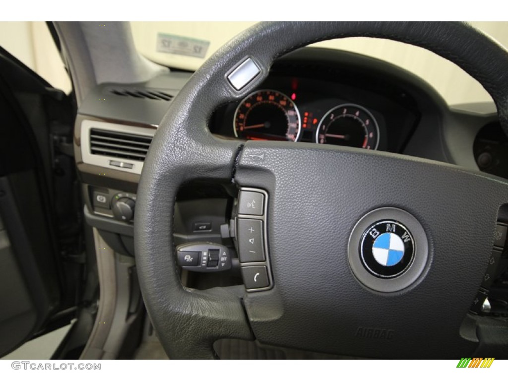 2003 7 Series 760Li Sedan - Sterling Grey Metallic / Basalt Grey/Flannel Grey photo #26