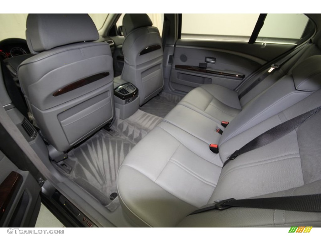 Basalt Grey/Flannel Grey Interior 2003 BMW 7 Series 760Li Sedan Photo #75517985