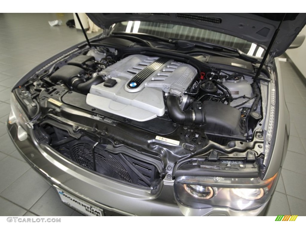 2003 BMW 7 Series 760Li Sedan Engine Photos