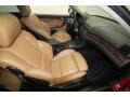 2002 BMW 3 Series Natural Brown Interior Front Seat Photo