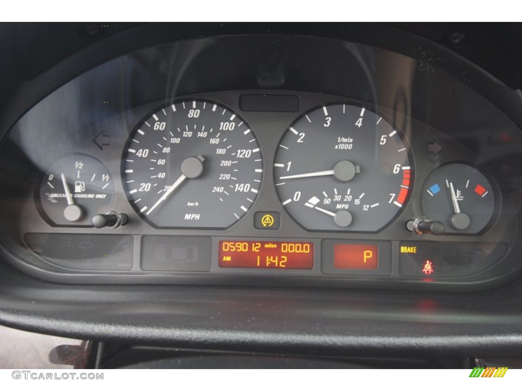 2002 BMW 3 Series 325i Coupe Gauges Photo #75518732