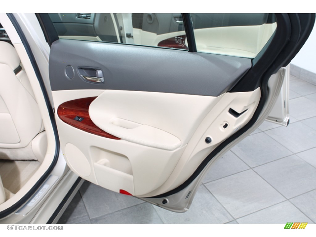 2010 Lexus GS 350 AWD Parchment Door Panel Photo #75518840