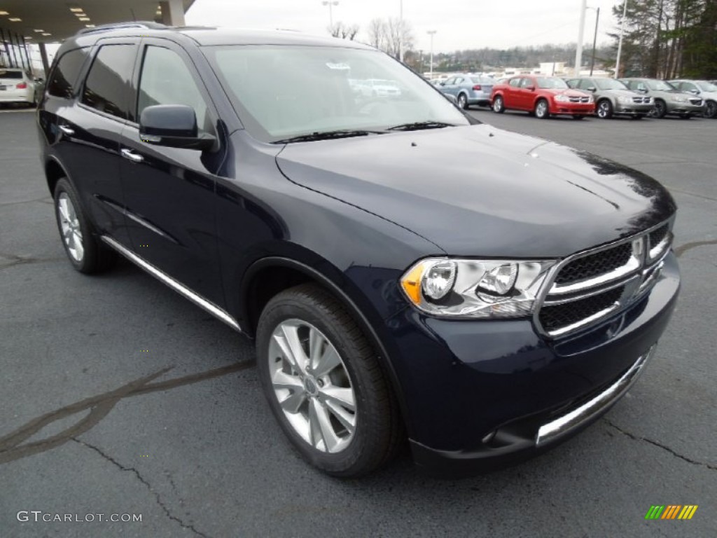 True Blue Pearl 2013 Dodge Durango Crew Exterior Photo #75518903