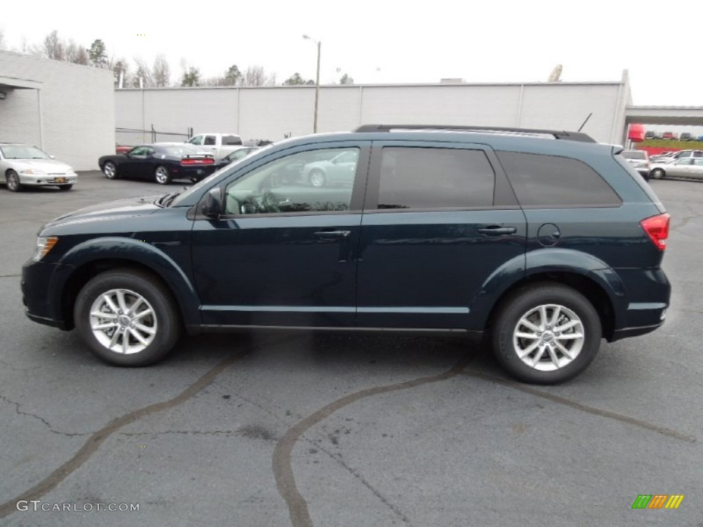 Fathom Blue Pearl 2013 Dodge Journey SXT Exterior Photo #75519379