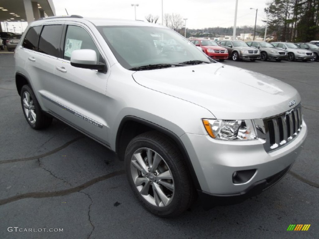 2013 Grand Cherokee Laredo - Bright Silver Metallic / Black photo #1