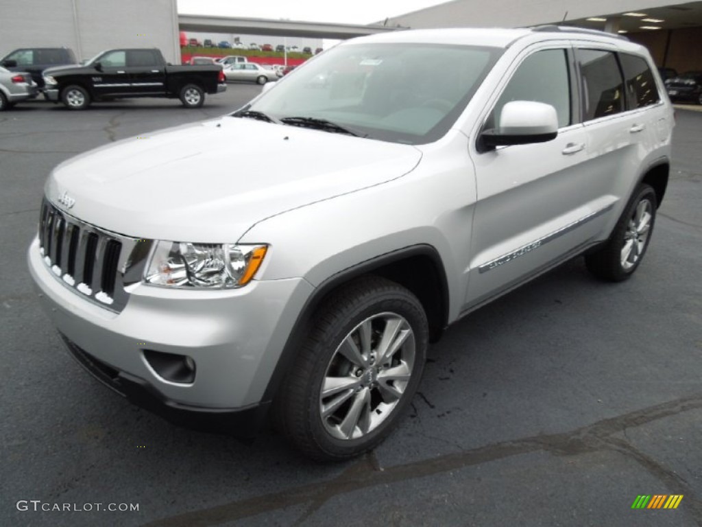 2013 Grand Cherokee Laredo - Bright Silver Metallic / Black photo #2