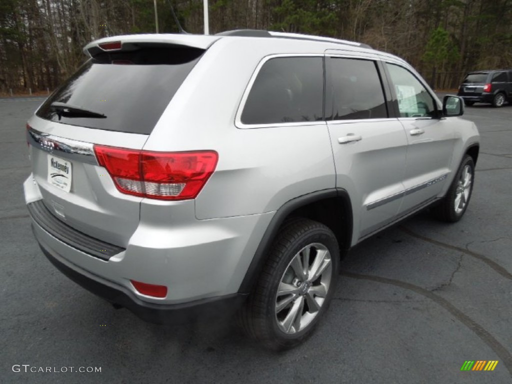 2013 Grand Cherokee Laredo - Bright Silver Metallic / Black photo #5