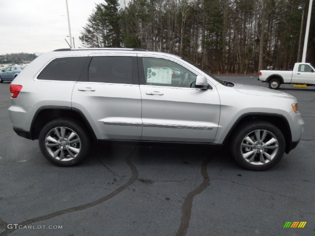 2013 Grand Cherokee Laredo - Bright Silver Metallic / Black photo #6