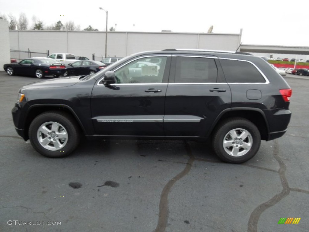 2013 Grand Cherokee Laredo 4x4 - Maximum Steel Metallic / Black photo #3