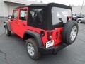 2013 Rock Lobster Red Jeep Wrangler Unlimited Sport 4x4  photo #4