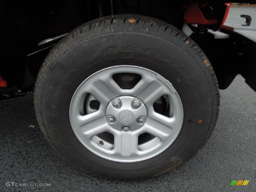2013 Jeep Wrangler Unlimited Sport 4x4 Wheel Photo #75520121