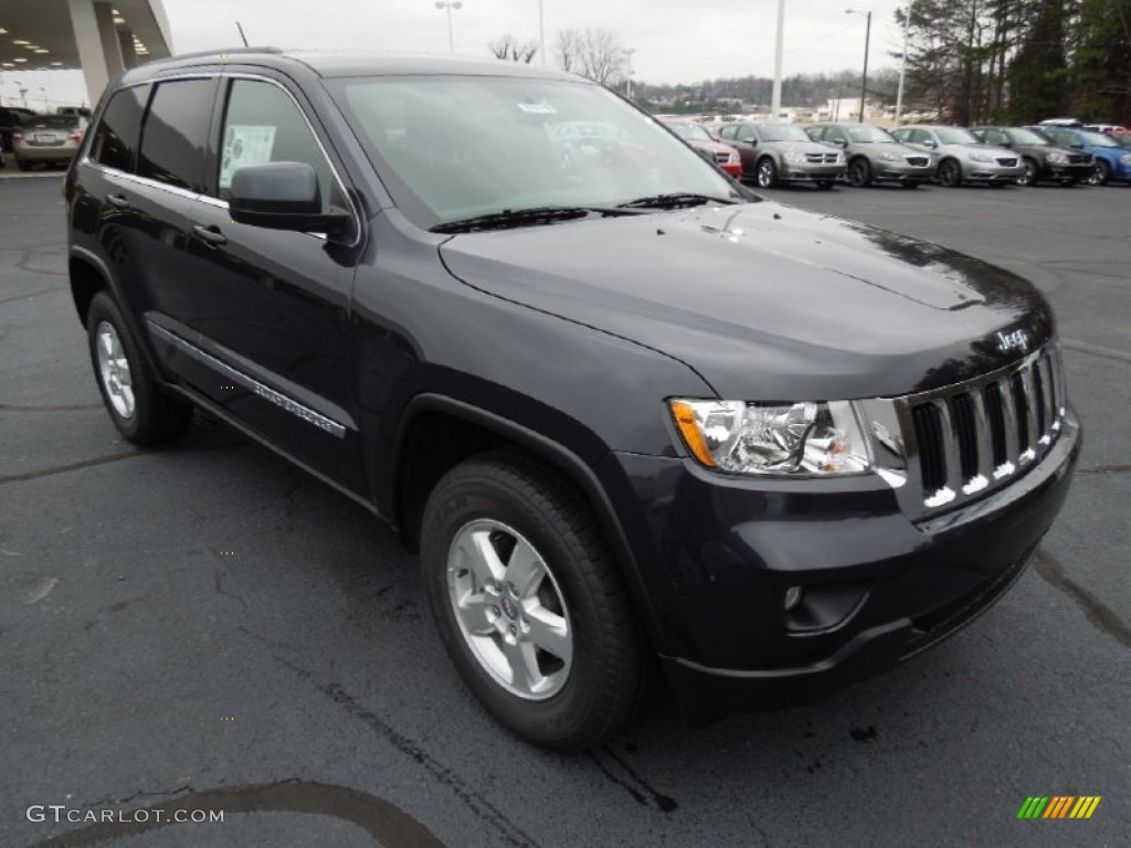 2013 Grand Cherokee Laredo - Maximum Steel Metallic / Black photo #1