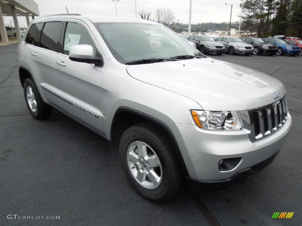 2013 Grand Cherokee Laredo - Bright Silver Metallic / Black photo #1