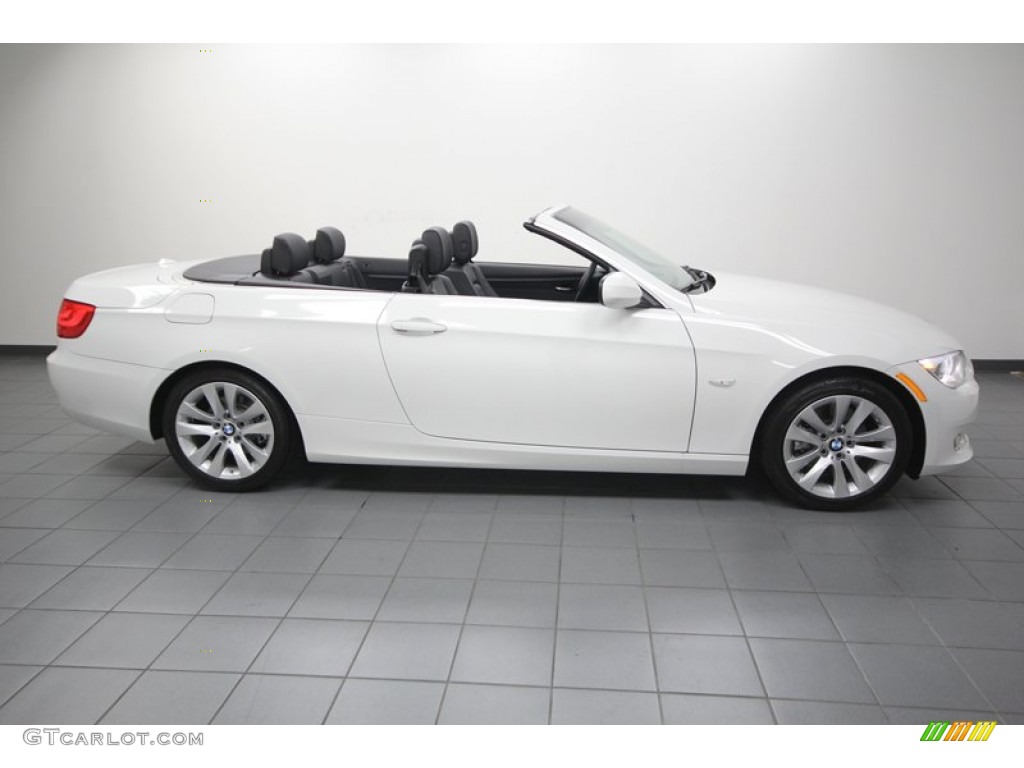 2012 3 Series 328i Convertible - Alpine White / Black photo #7