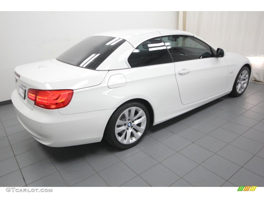 2012 3 Series 328i Convertible - Alpine White / Black photo #11