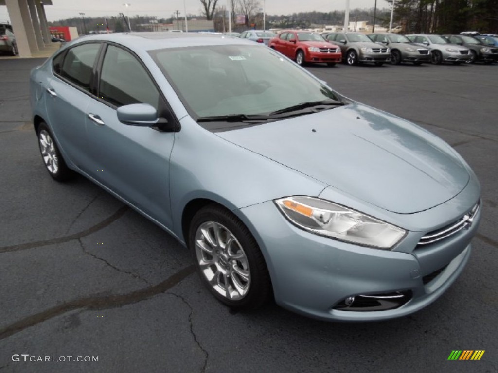 Winter Chill Pearl Coat 2013 Dodge Dart Limited Exterior Photo #75520533
