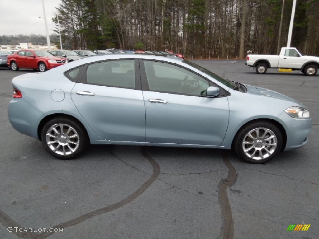 Winter Chill Pearl Coat 2013 Dodge Dart Limited Exterior Photo #75520565
