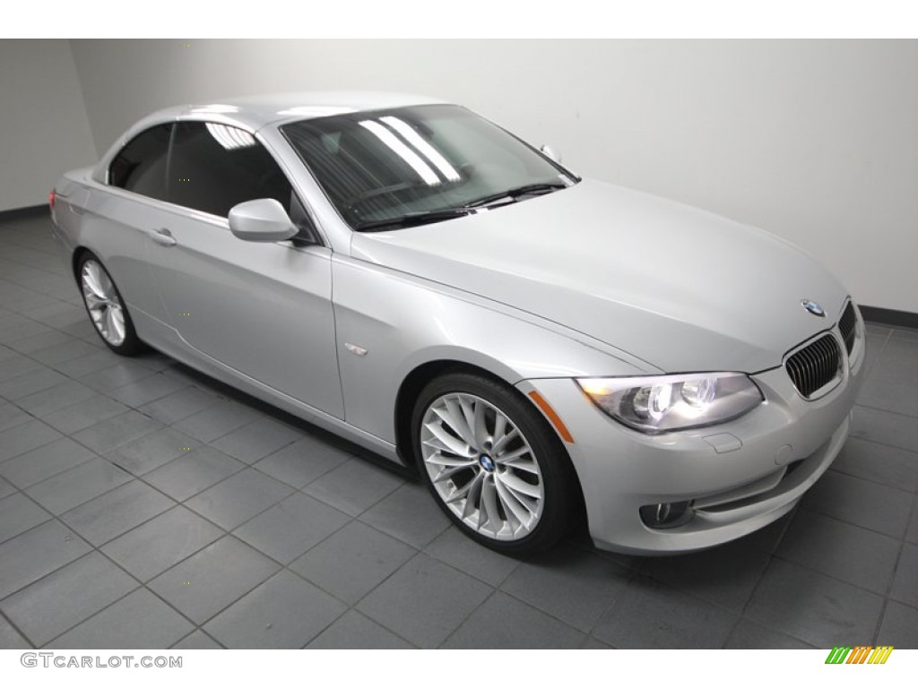 2011 3 Series 328i Convertible - Titanium Silver Metallic / Black photo #9