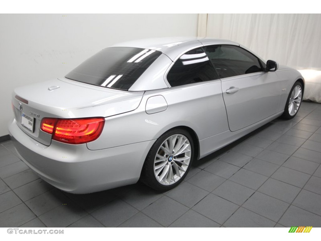 2011 3 Series 328i Convertible - Titanium Silver Metallic / Black photo #12