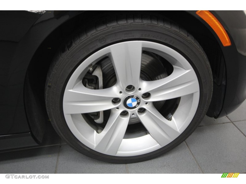 2009 3 Series 335i Coupe - Black Sapphire Metallic / Black photo #9