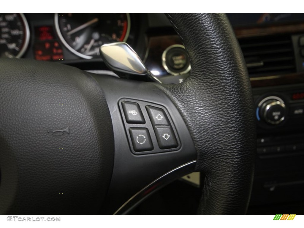 2009 3 Series 335i Coupe - Black Sapphire Metallic / Black photo #26