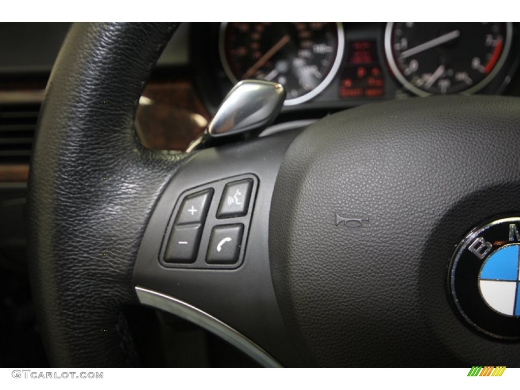 2009 3 Series 335i Coupe - Black Sapphire Metallic / Black photo #27