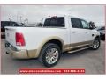 2013 Bright White Ram 1500 Laramie Longhorn Crew Cab  photo #8