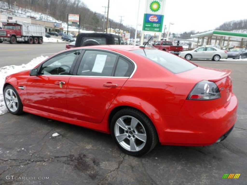 2008 G8 GT - Liquid Red / Onyx/Red photo #2