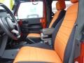 2009 Sunburst Orange Pearl Coat Jeep Wrangler Sahara 4x4  photo #10