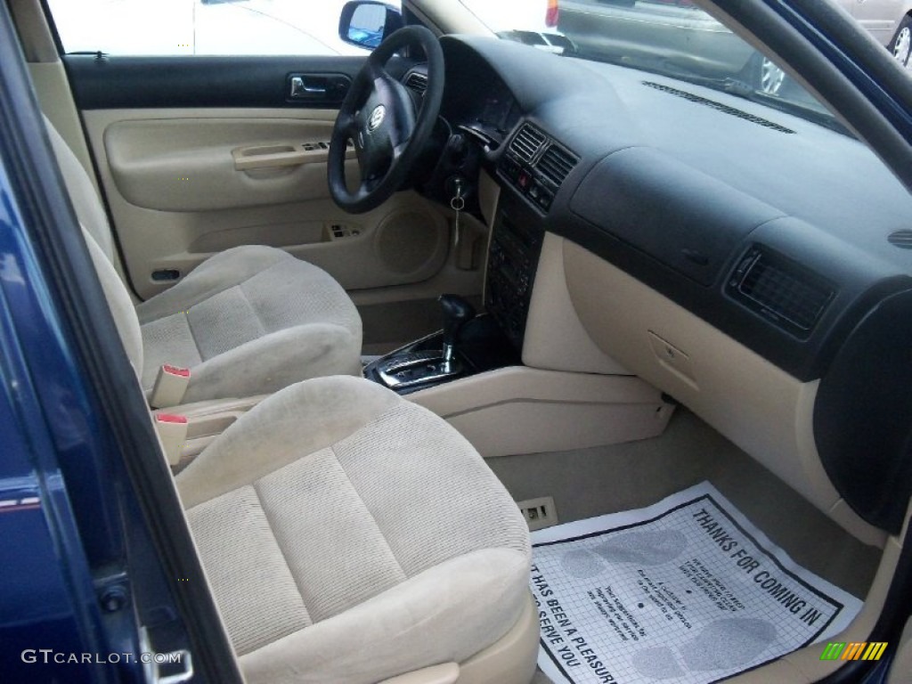 2002 Jetta GLS 1.8T Sedan - Blue Lagoon Metallic / Black photo #10