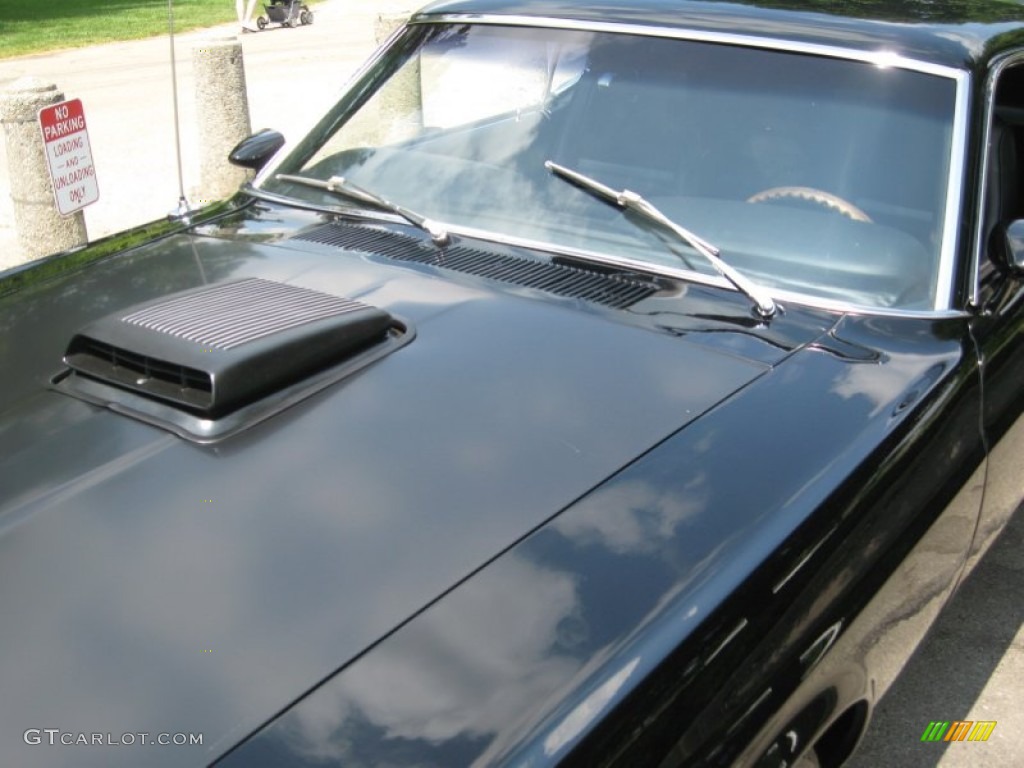 1970 Mustang Fastback - Raven Black / Black Deluxe photo #14