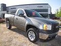 2008 Steel Gray Metallic GMC Sierra 1500 Regular Cab  photo #1