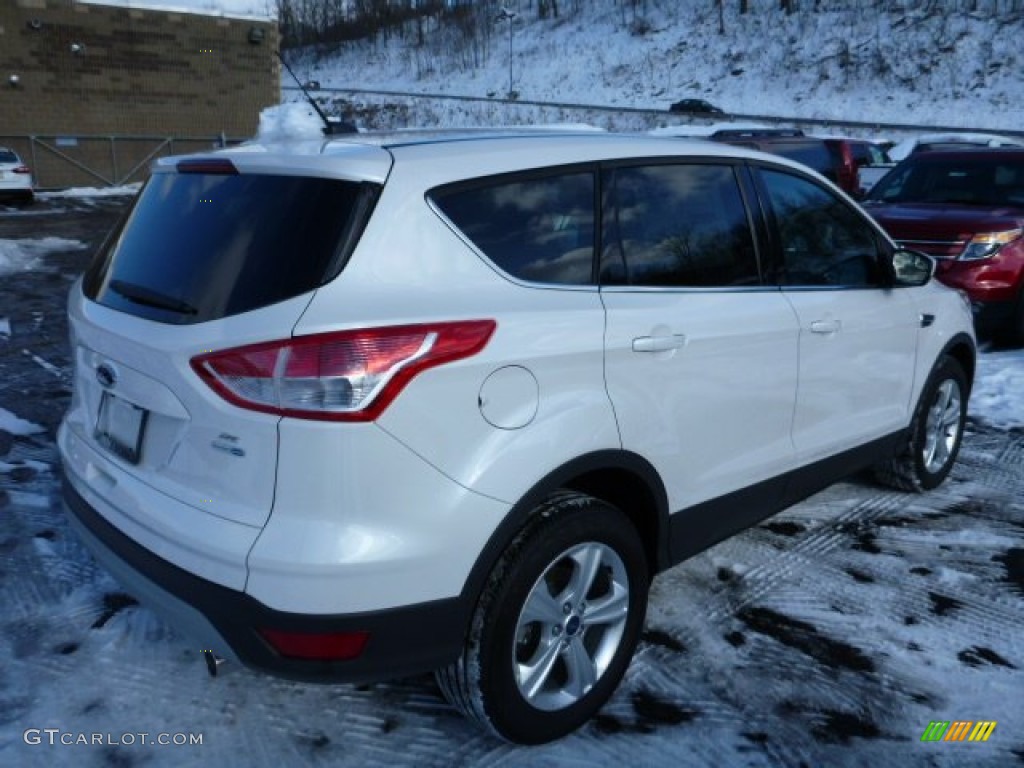 2013 Escape SE 1.6L EcoBoost 4WD - White Platinum Metallic Tri-Coat / Charcoal Black photo #2