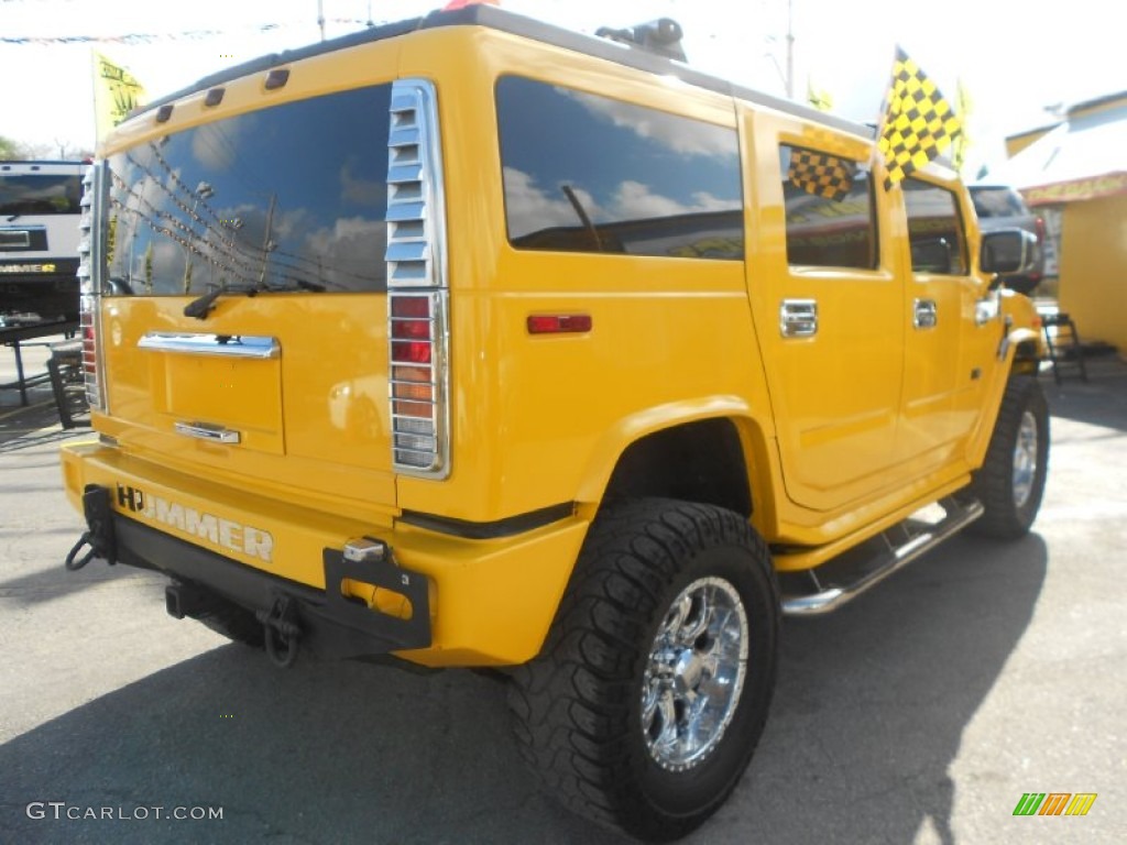 2003 H2 SUV - Yellow / Wheat photo #7