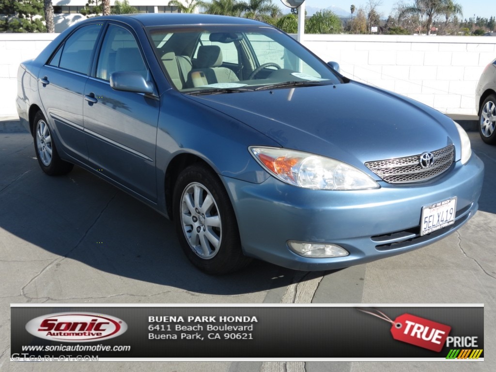 2003 Camry LE - Catalina Blue Metallic / Stone photo #1