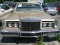 Medium Fawn Metallic 1980 Lincoln Continental Coupe