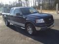 2005 True Blue Metallic Ford F150 XLT SuperCab 4x4  photo #2