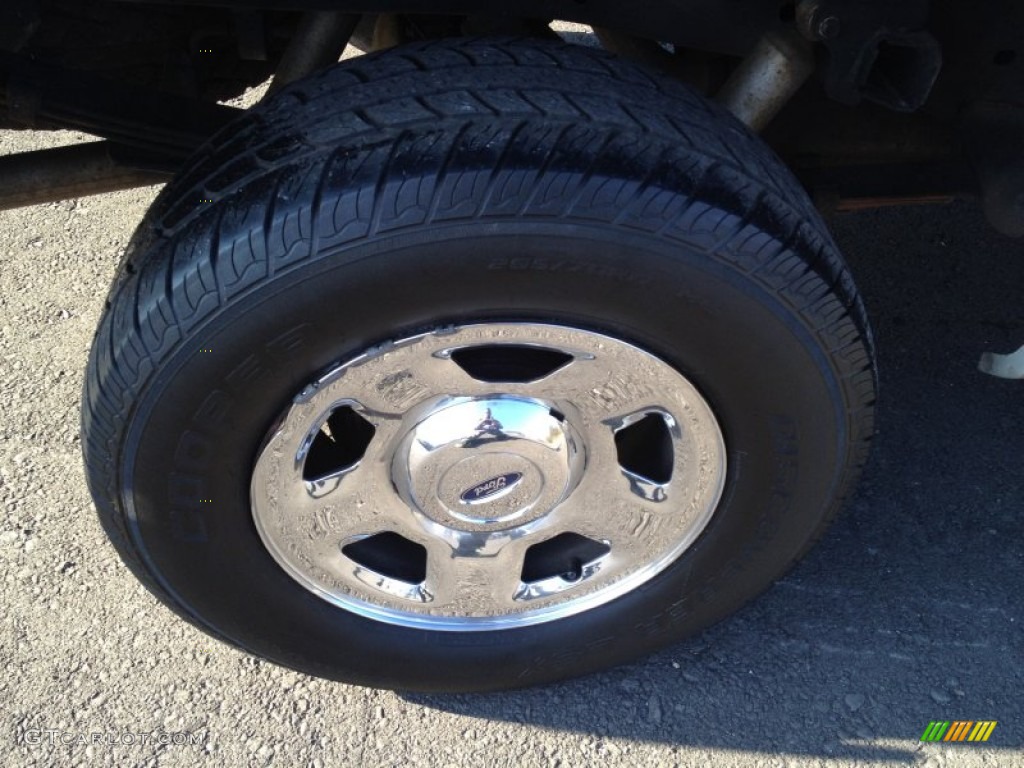2005 F150 XLT SuperCab 4x4 - True Blue Metallic / Medium Flint/Dark Flint Grey photo #5